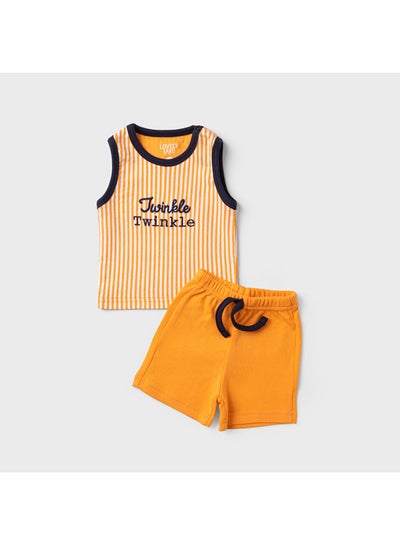 اشتري Pajama Baby Boy Orange في مصر