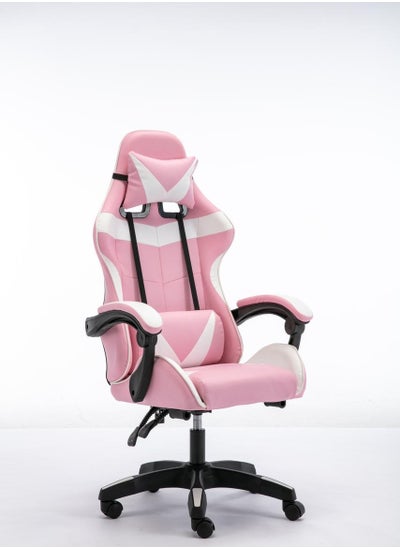 Buy Adjustable gaming chair with two cushions in Saudi Arabia