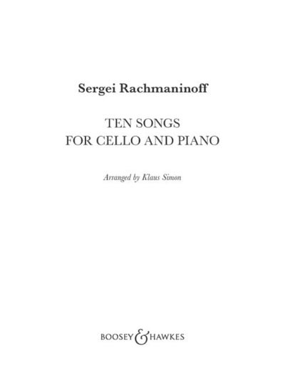 Buy Ten Songs for Cello and Piano in UAE