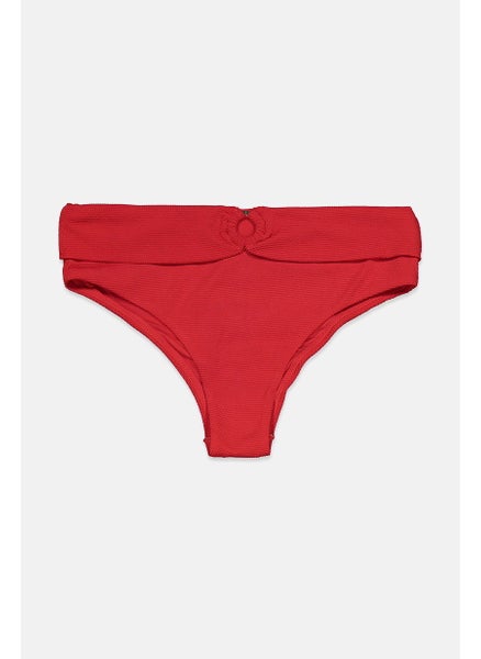 اشتري Women Ring Bikini Bottom, Red في السعودية