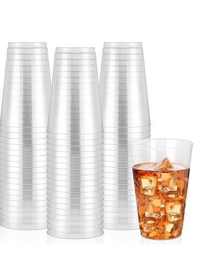 Buy 100 Pack Clear Disposable Cups Heavy Duty Plastic Party Cups for Wedding Disposable in Egypt