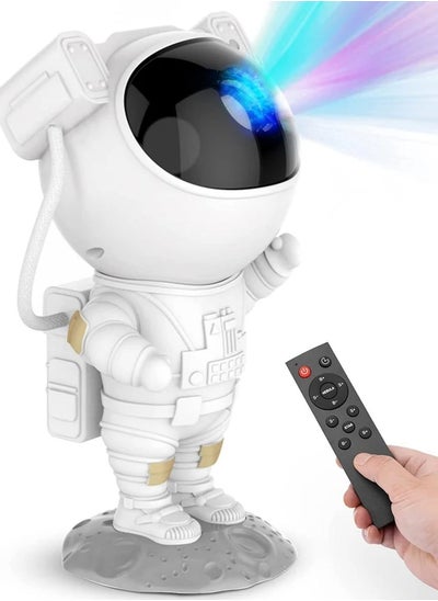 Buy Astronaut Galaxy Star Projector: Nebula Night Light with Remote Control & Timer in UAE