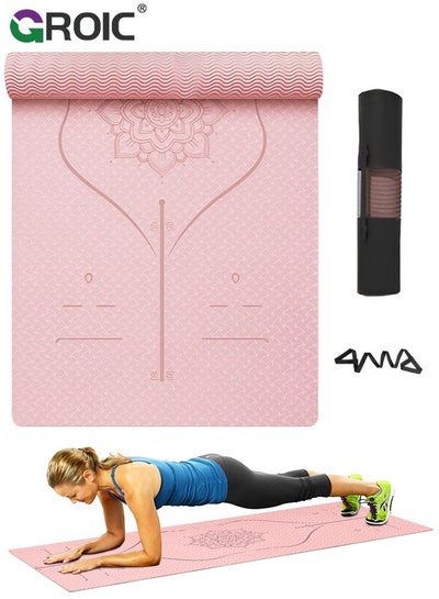 Yoga Mat Non Slip, Pilates Fitness Mats, Anti-Tear 72