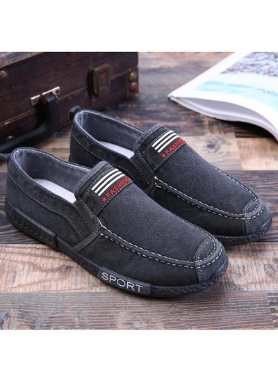 Buy Spring Breathable Men's All-match Sneakers Work Shoes Old Beijing Canvas Shoes Men's Sports Casual Shoes in Saudi Arabia