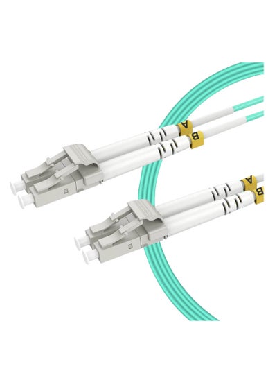 Buy Fiber Patch Cable 1M/3ft OM3, 5 Pack LC to LC Multimode Fiber Patch Cable, Fiber Optic Cable, LC to LC Cord LSZH 10GB Multimode Duplex 50/125um in Saudi Arabia