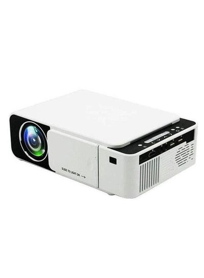 Buy Borrego T5 Ultra Portable WIFI LED Projector 2200 Lumens 30K Hours Multicolor With Higher Resolution Brightness in UAE