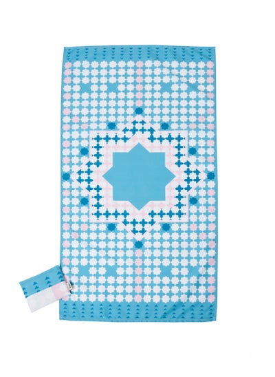 Buy Sabr 'Marrakesh' Pocket Prayer Mat with Pocket Travel Pouch in UAE