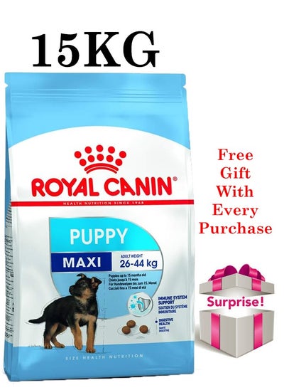 Buy Size Health Nutrition Maxi Puppy 15 KG in UAE