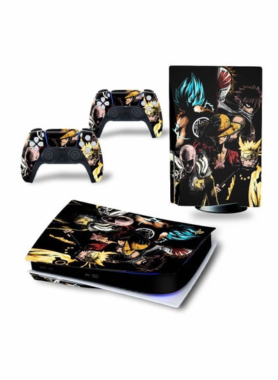 Buy Skin for PlayStation 5 Disc Edition, Sticker for PS5 Vinyl Decal Cover for Playstation 5 Controller in UAE