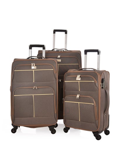 Buy New Travel luggage bags set of 3 pcs, 28/24/20 inch in Saudi Arabia