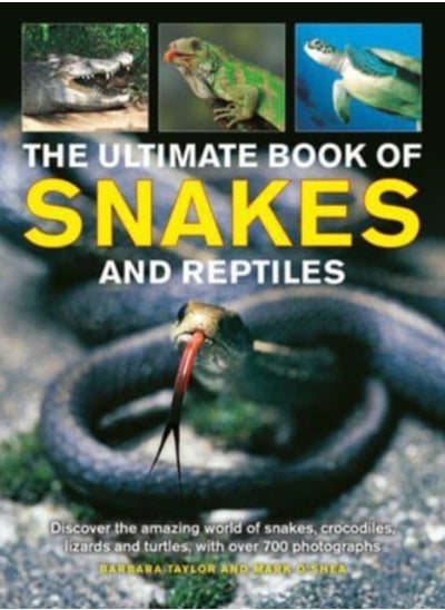 اشتري Snakes and Reptiles, Ultimate Book of : Discover the amazing world of snakes, crocodiles, lizards and turtles, with over 700 photographs في السعودية