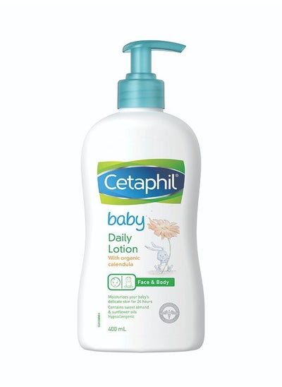 Buy Baby Daily Lotion with Organic Calendula 400ml in UAE