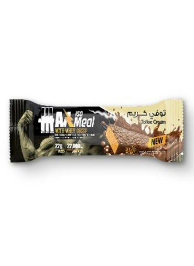 Buy Max protein Bar-70G-Toffee Cream in Egypt