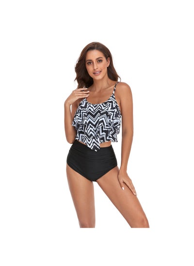 Buy Fashionable Women's Printed Bikini Swimsuit in UAE