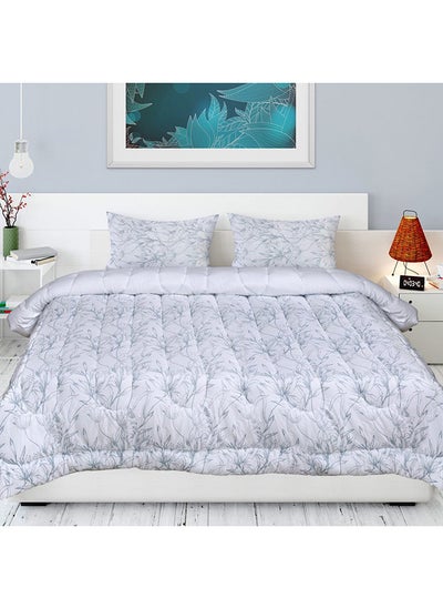 Buy Essential Super King-Sized Comforter, Multicolour - 240x260 cm in UAE