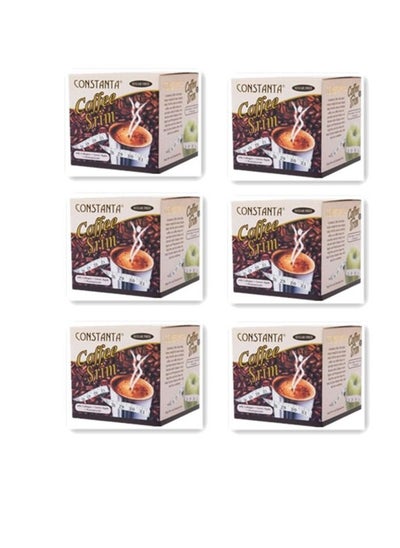 Buy Constanta 6-Box Set  Coffee Srim Multicolour 6x180g in UAE