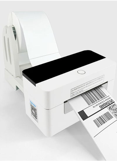 Buy Thermal Sticker Barcode Printer High-Speed 110mm with Free Label Holder, Compatible with FBA Labels and Various Shipping Companies  No Ink Required. in Saudi Arabia