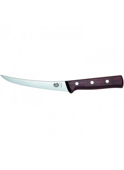 Buy Victorinox 6" Boning Knife, Curved Blade, Semi-Stiff, Maple Wood Handle 5.6606.15 in UAE