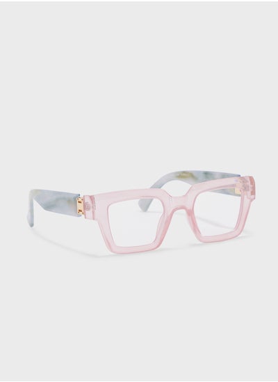 Buy Anti Blue Laptop Optic Cat Eye Len Glasses in UAE