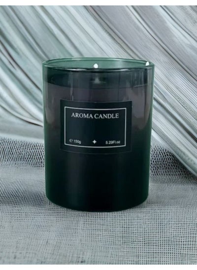 Buy Aroma Naturals Luxury Candles Scented Candle Jar with Lid Perfect Design Perfect Gift for Home Decor Fashion 150g (Fragrance Gardenia) in UAE