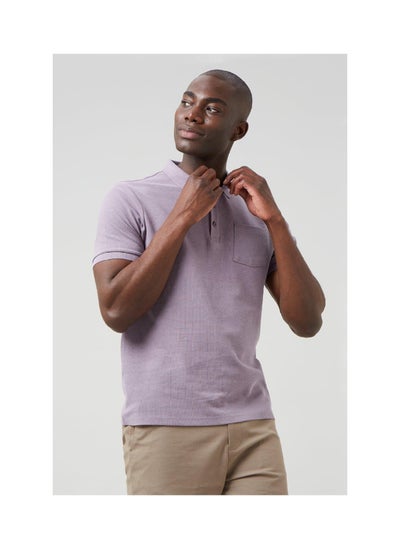 Buy Waffle Pocket Polo Shirt in Saudi Arabia