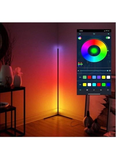 اشتري Bluetooth Control LED Light Corner Lamp 1.5 meter في الامارات