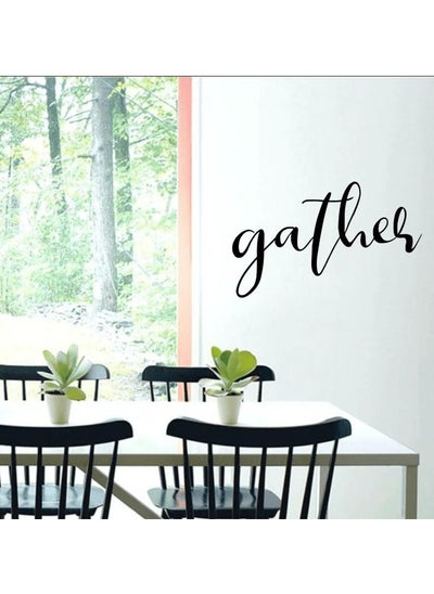 Buy Home Gallery Gather Sticker wall art 55x33 cm Black in Egypt