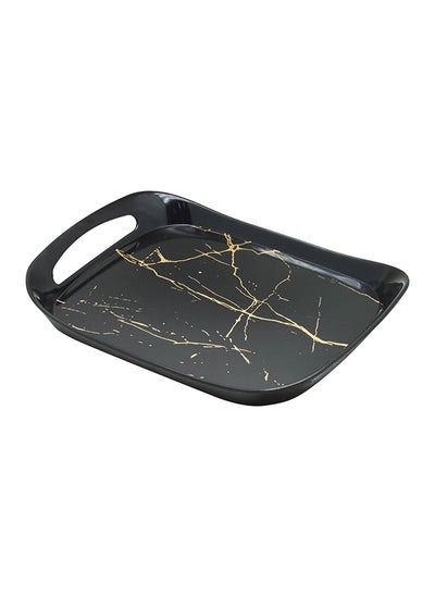 اشتري Rk Comfort Tray Small Black Static Gold, Dwt1024Bsg, 12.25" X 9" في الامارات