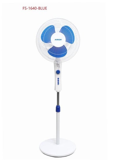 Buy Florita Stand Fan With Timer,16 Inch – FS-1640 – Blue in Egypt