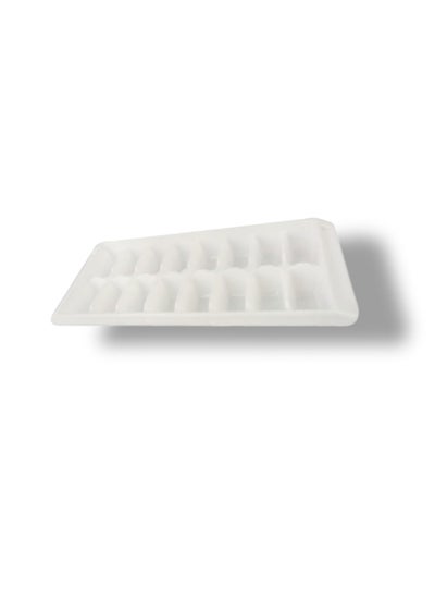 Buy Ice cube mold, 16 eyes, white color in Egypt