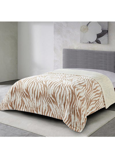 Buy Eryi PV Fur Double Layer Twin Blanket 220 x 150 cm in UAE