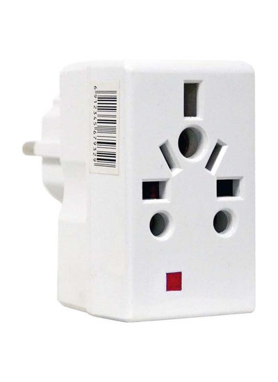 اشتري 3 Way Socket Suchko Plug Multi Plug adapter 2 Round Pin 13 Amp 250V في الامارات