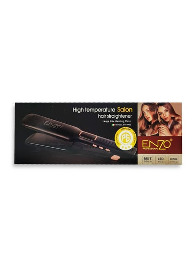 Buy Flat Iron professional hair straightener Ceramic permanent PTC heater EN-9902 electric hair straightener in Egypt