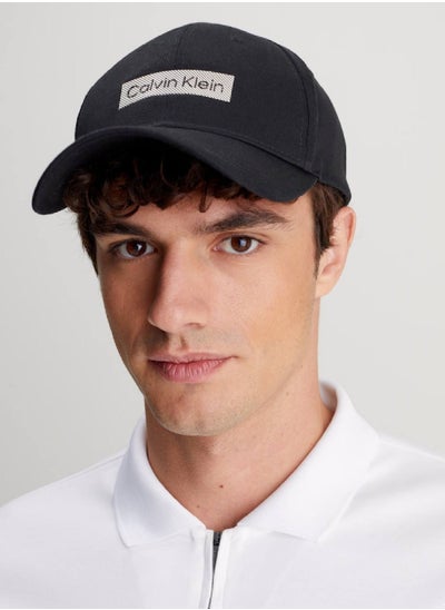 Buy Men's Twill Cap - Cotton, Black in UAE