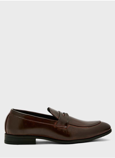 Buy Saddle Detail Formal Slip Ons in UAE