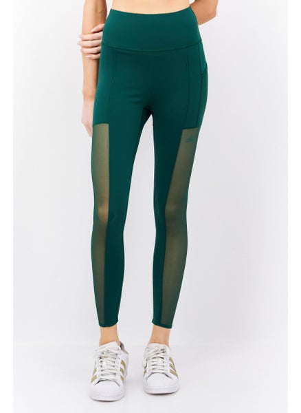 اشتري Women Sportswear Fit Training Tights, Green في الامارات