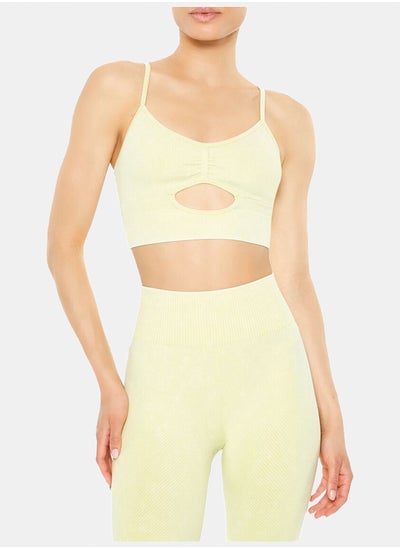 Buy Seamless Cutout Sports Bra in Egypt