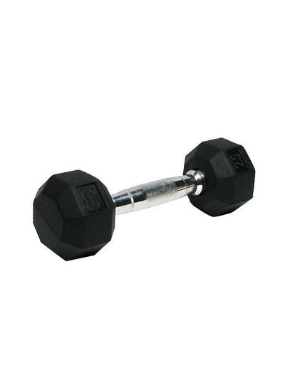 اشتري Rubber Dumbbell 11.3Kg/25Lbs Pair في الامارات