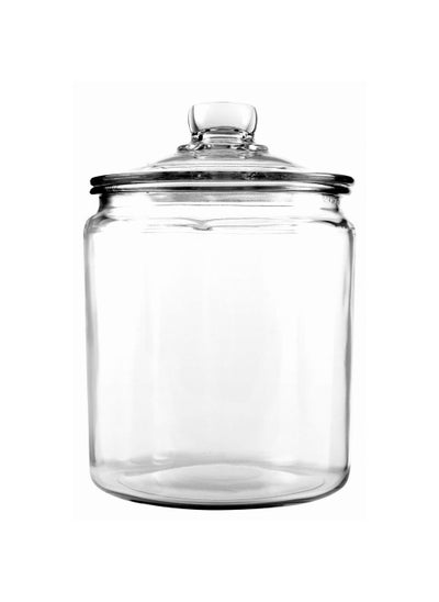 Buy Anchor Hocking 0.5 Gallon Heritage Hill Jar With Glass Lid in UAE