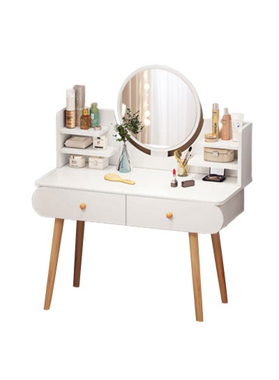 Buy Sharpdo Multi-tier Dresser With Drawer And Mirror For Bedroom in UAE