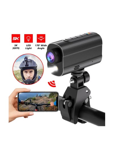 Buy 5K Anti Shake Action Camera for Bike & Helmet in UAE