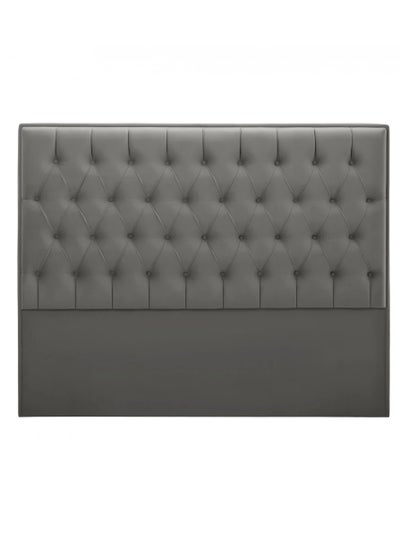 Buy H100 | Velvet headboard - Dark Grey in Saudi Arabia