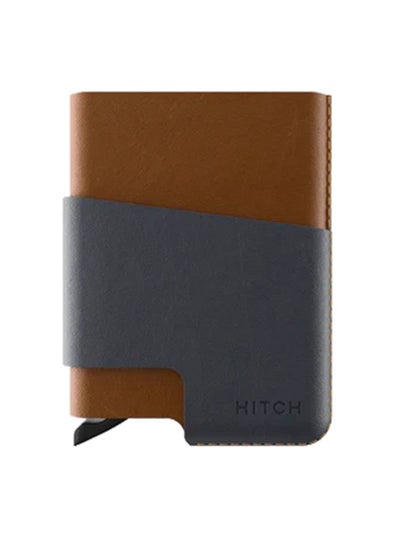 Buy CUT-OUT Cardholder - RFID Block Featured - Handmade Natural Genuine Leather - Multicolour in Egypt