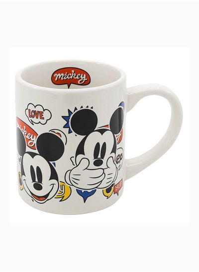 Buy Mickey Things Mugs Ceramic 240 ml in UAE