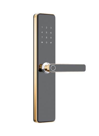 Buy Smart Door Lock, Fingerprint Electronic Door Lock, 304 Stainless Steel Lock Fingerprint Door Lock TTLock Door Lock Keyless Entry Door Lock with App Control in Saudi Arabia