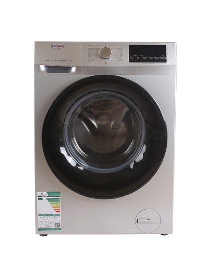 Buy Starway 12 Kilo Front Load Automatic Washing Machine, 15 Programs, Noiseless Energy Saving High Quality. Silver in Saudi Arabia