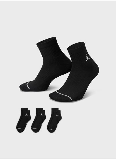 اشتري 3 Pack Jordan Everyday Cushioned Socks في السعودية