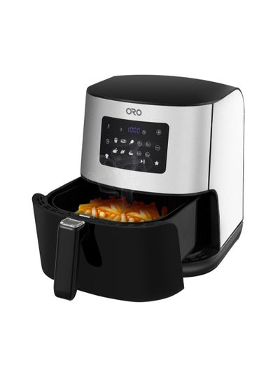 Buy ORO Air Fryer 7.5L 1700W Digital Control LED Display Stainless Steel in UAE