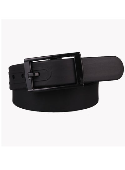 اشتري High Quality Silicone Belt For Men And Women 116.5cm Black في السعودية