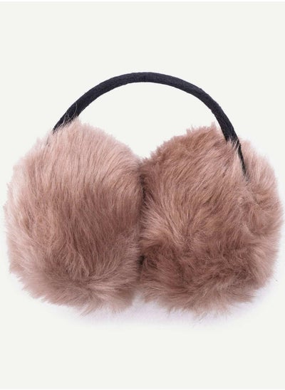 Buy Plain Fluffy Earmuff in UAE